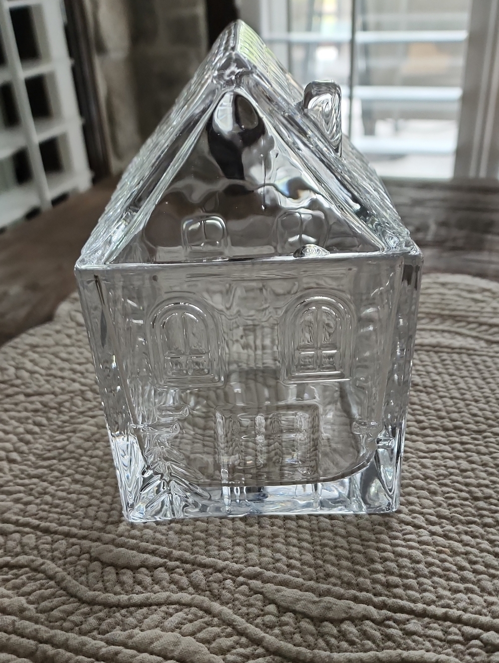 Clear Glass House Decorative Accent - Brand